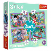 Trefl 4 in 1 Disney Stitch 35, 48, 54, 70 Palaa Trefl 4 in 1 Disney Stitch 35, 48, 54, 70 Palaa