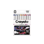 Crayola Tussit Sunset Glow 8 kpl Crayola Tussit Sunset Glow 8 kpl