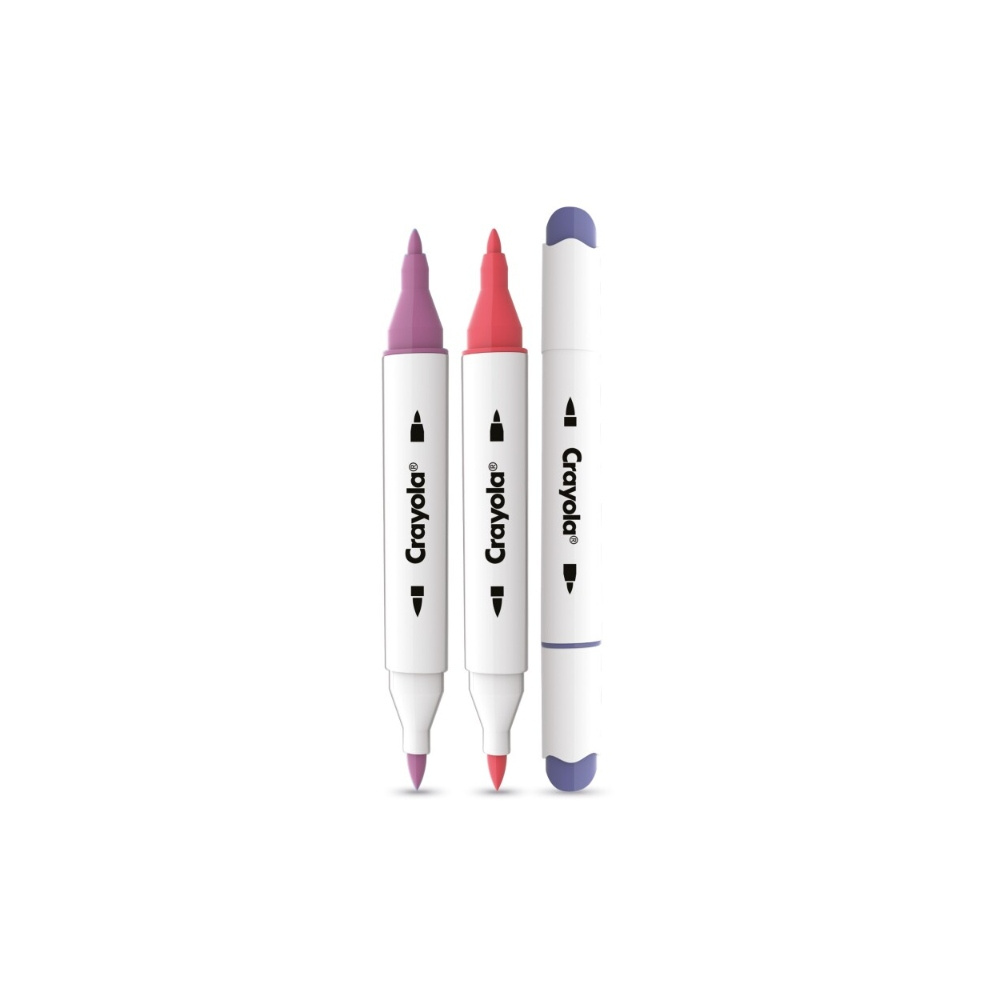 Crayola Tussit Sunset Glow 8 kpl