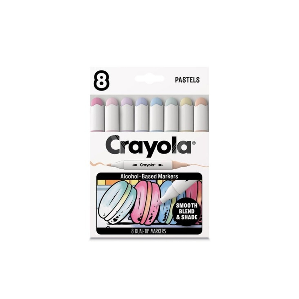 Crayola Tussi Pastelli 8 kpl