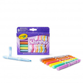 Crayola Shimmer Markers - 8 kpl Crayola Shimmer Markers - 8 kpl