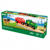 Brio - Paristokäyttöisellä maatilajunalla Brio - Paristokäyttöisellä maatilajunalla