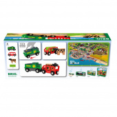 Brio - Paristokäyttöisellä maatilajunalla Brio - Paristokäyttöisellä maatilajunalla