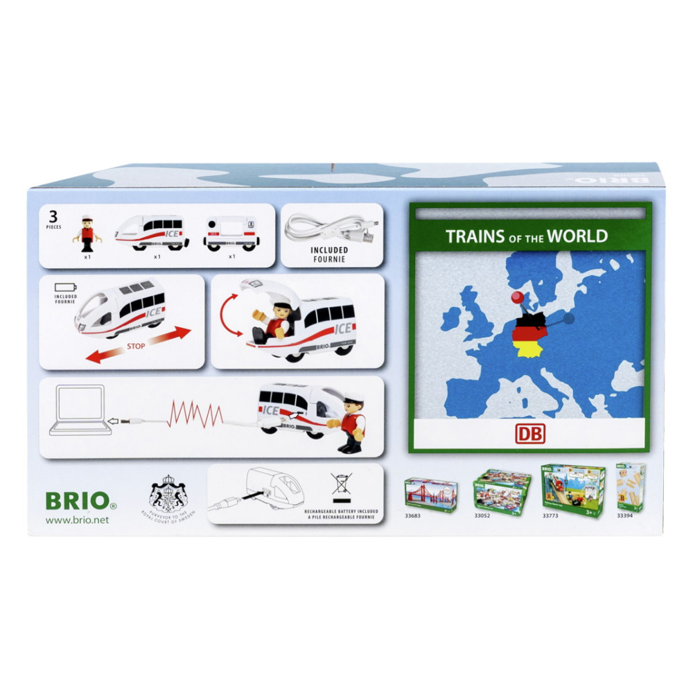 Brio - Ladattava ICE-juna