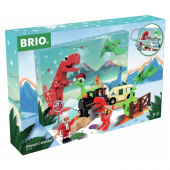 Brio Adventin kalenteri - Junat ja dinosaurukset Brio Adventin kalenteri - Junat ja dinosaurukset