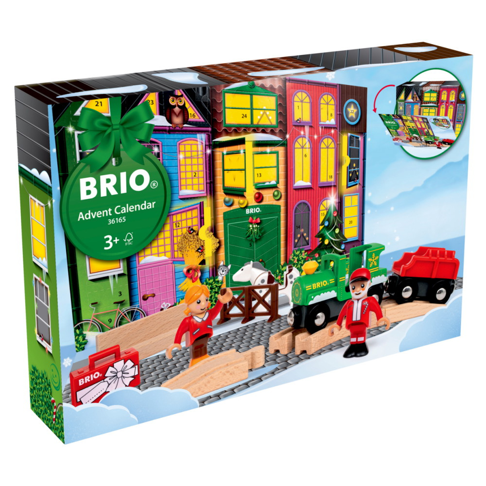 Brio Adventin kalenteri - Tontun juna pohjoisnavalle