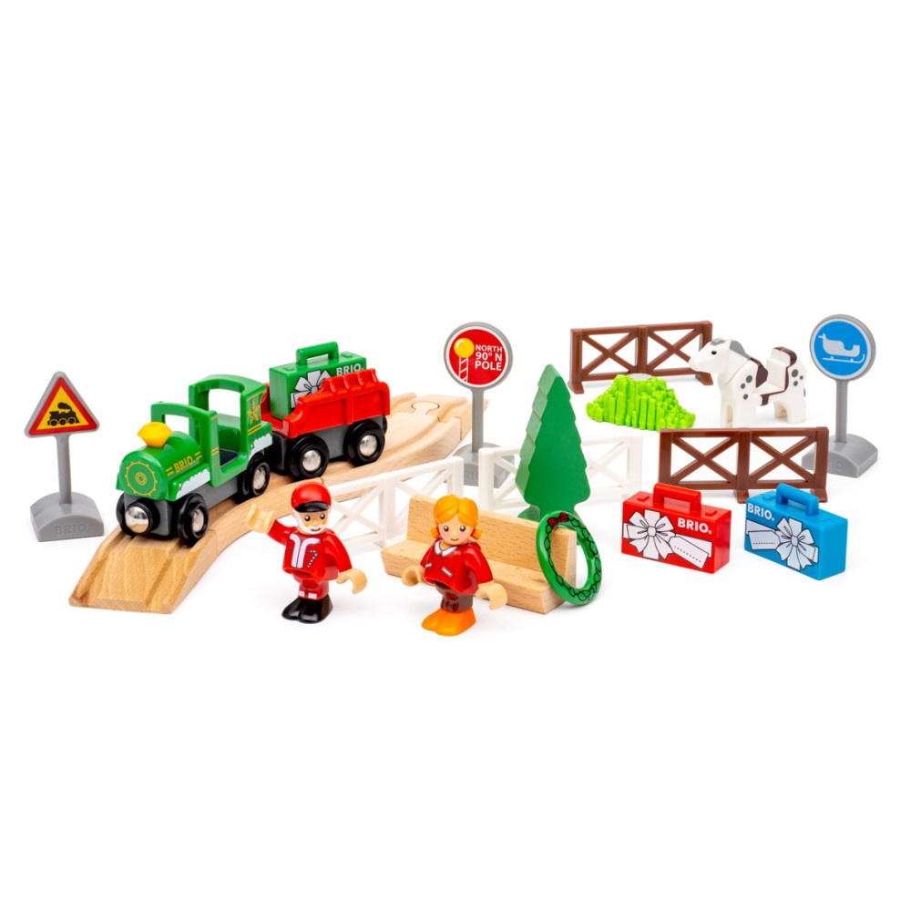 Brio Adventin kalenteri - Tontun juna pohjoisnavalle