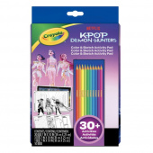 K-pop Demon Hunters Crayola Målarbok K-pop Demon Hunters Crayola Målarbok