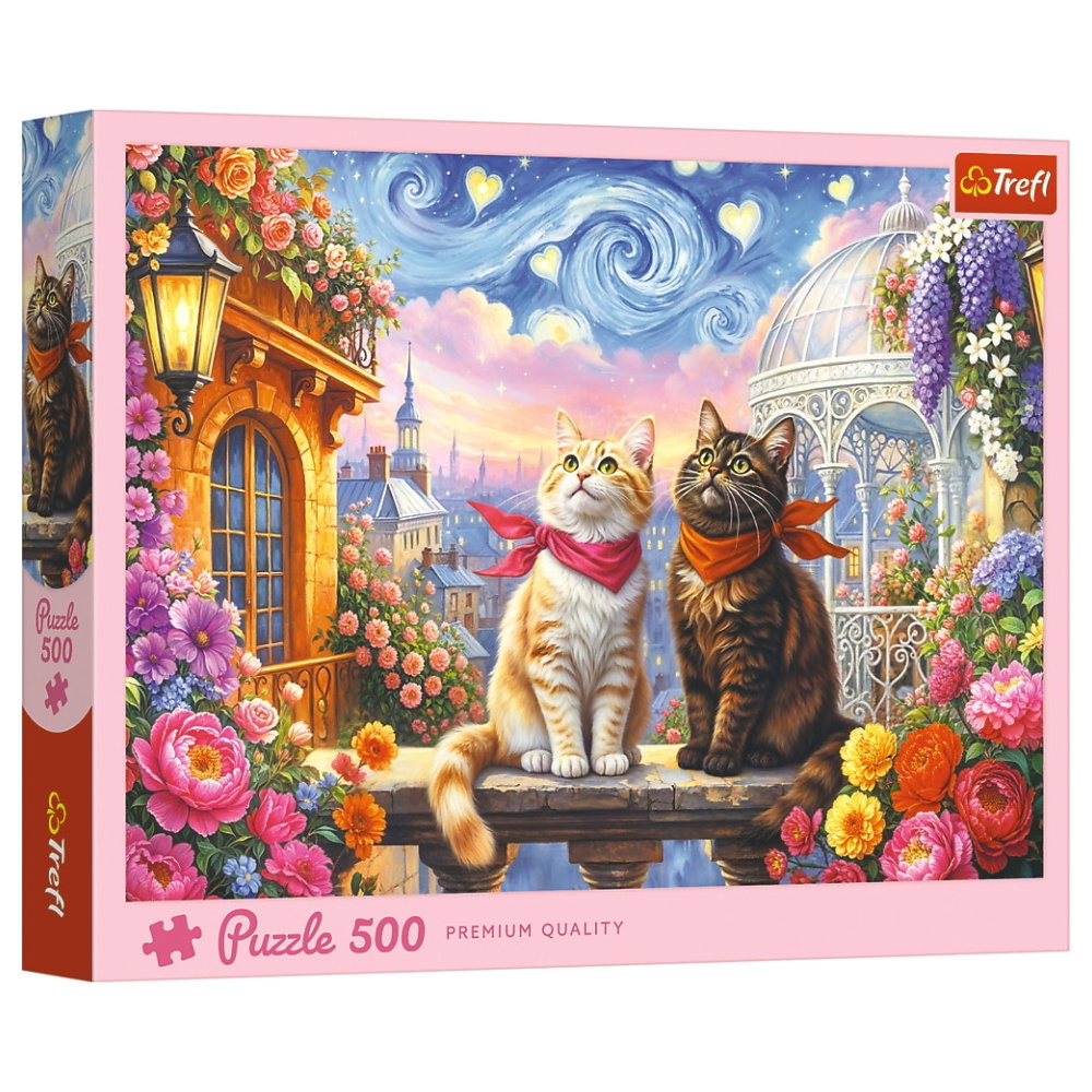 Trefl Palapeli: Purrfect Love 500 Palaa