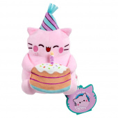 Pembe Plyysihahmo Vaaleanpunainen Happy Birthday 15 cm Pembe Plyysihahmo Vaaleanpunainen Happy Birthday 15 cm