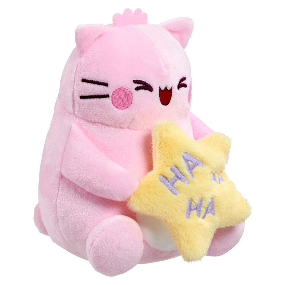 Pembe Pehmolelu Hymyilevä naurava Vaaleanpunainen 15 cm