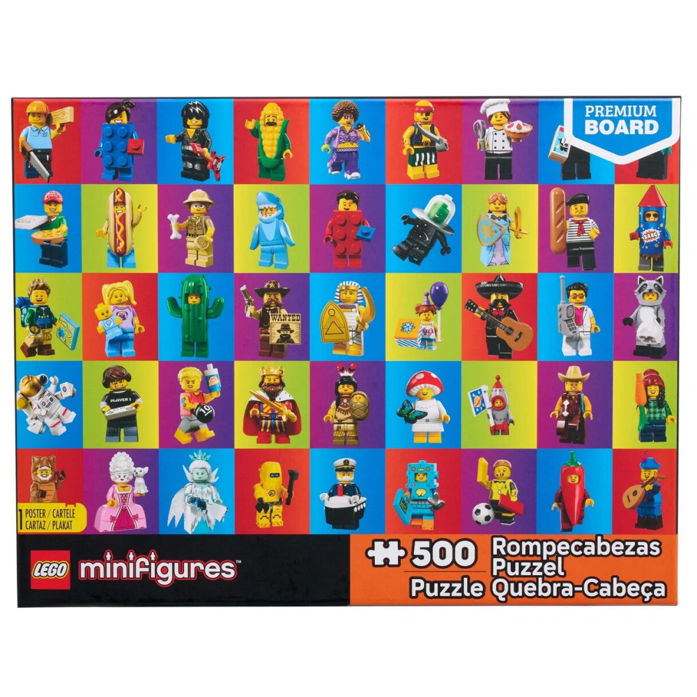 LEGO Palapeli: Minifigures 500 Palaa