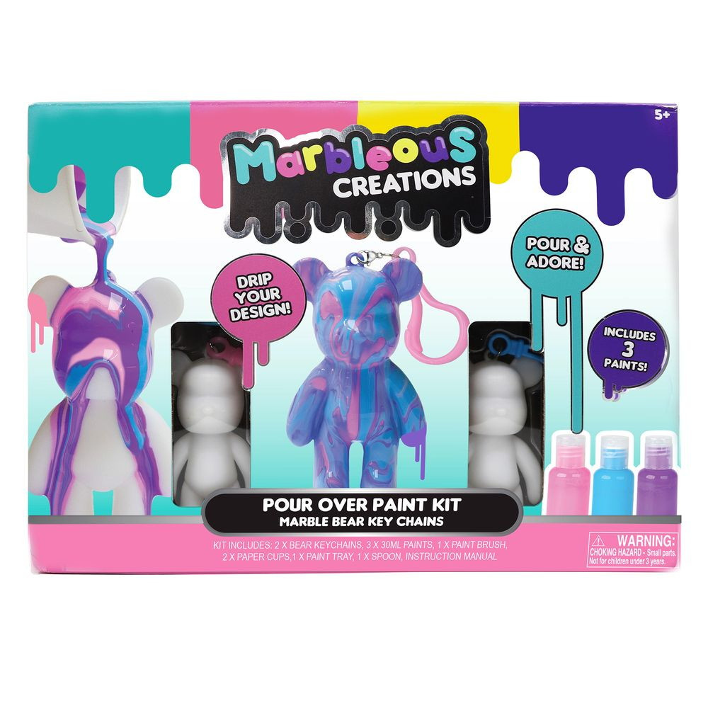 Marble Bear Avaimenperäsetti, Kaksi Pakkausta