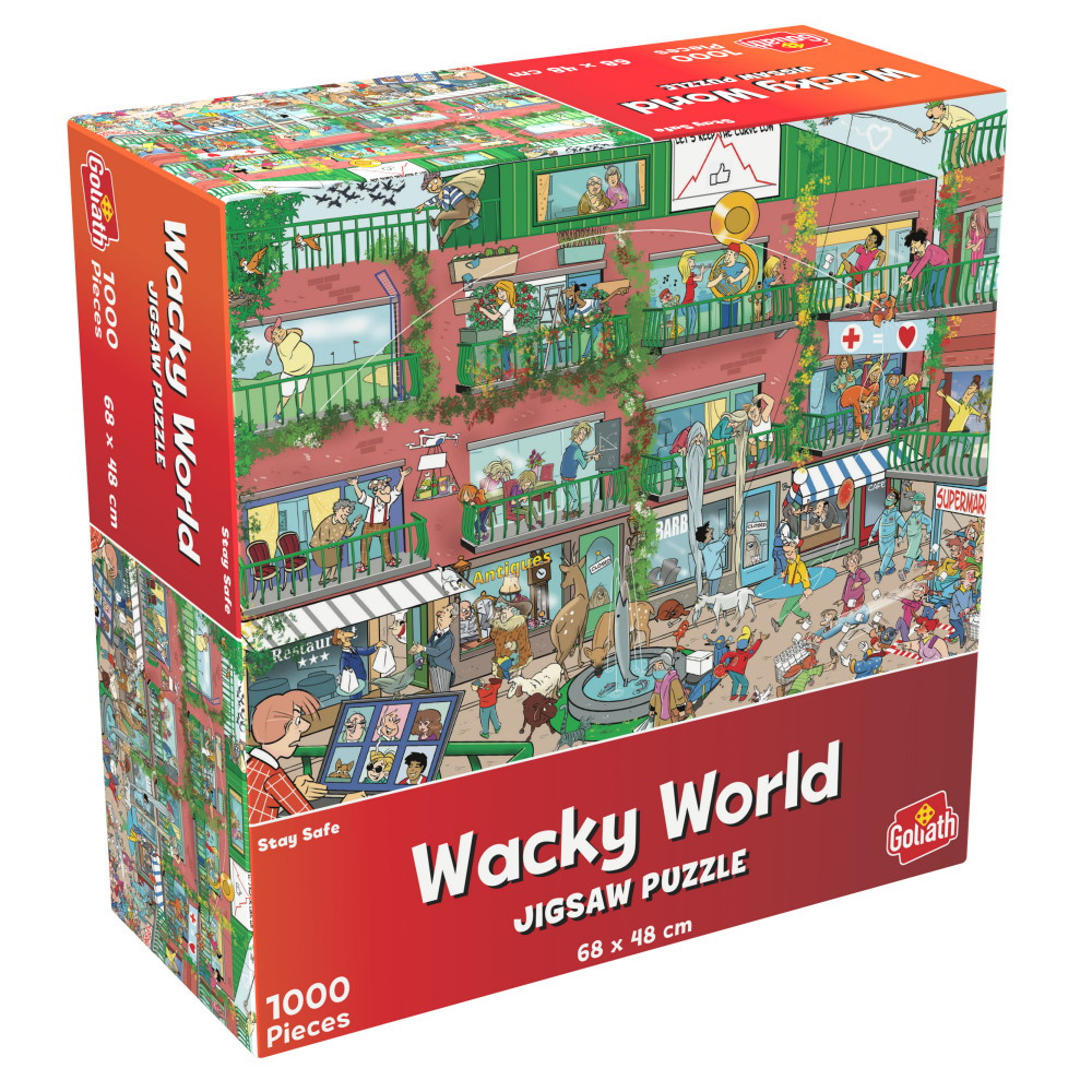 Wacky World: Stay Safe 1000 Palaa
