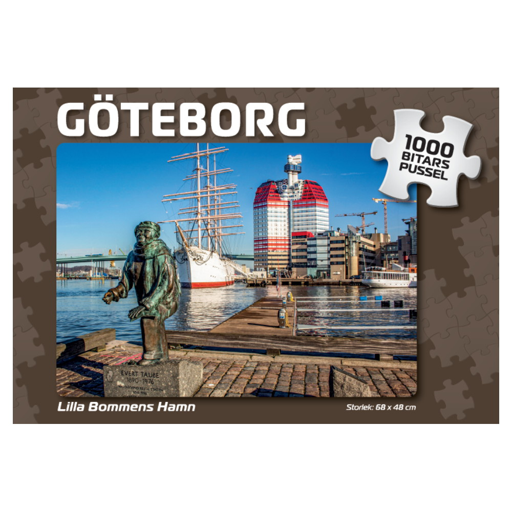 Palapeli: Göteborg Lilla Bommens Hamn 1000 Palaa