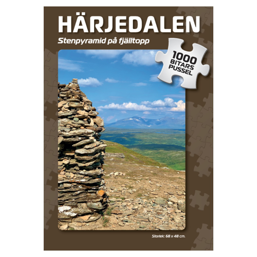 Palapeli: Stenpyramid på fjälltopp 1000 Palaa