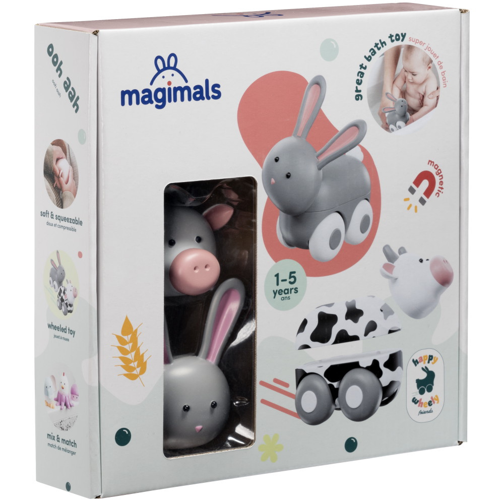 Magimals Wheelies -Maatilan Eläimet