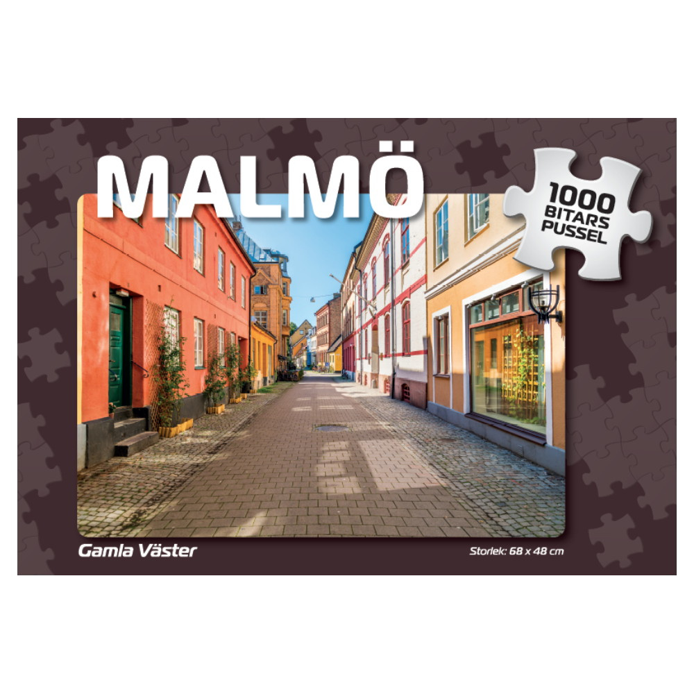 Palapeli: Malmö Gamla Väster 1000 Palaa