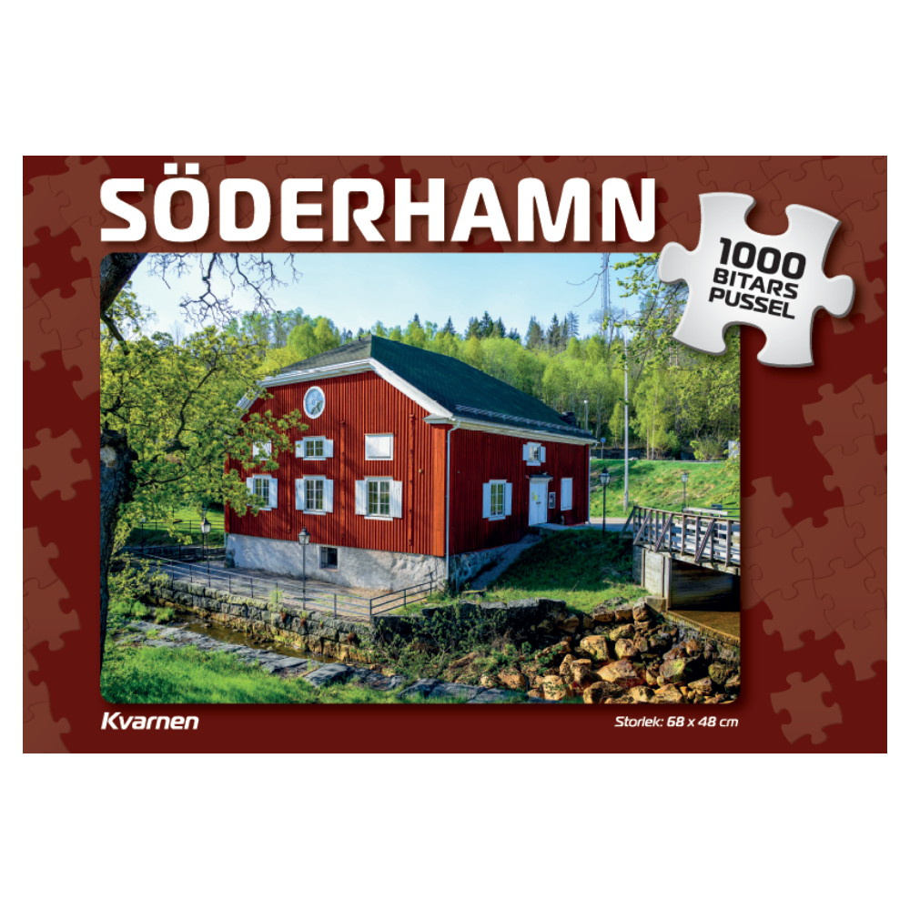 Palapeli: Söderhamn Kvarnen 1000 Palaa