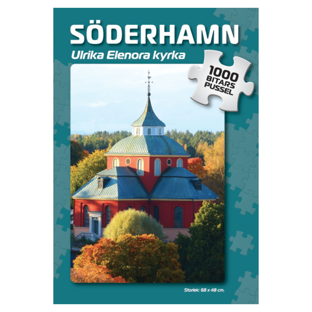 Palapeli: Söderhamn Ulrika Elenora Kyrka 1000 Palaa