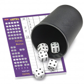 Yatzy with a cup Yatzy with a cup