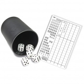 Yatzy with a cup Yatzy with a cup