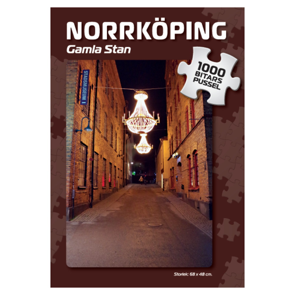 Palapeli: Norrköping Gamla Stan 1000 Palaa