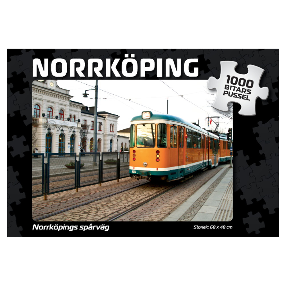 Palapeli: Norrköpings Spårväg 1000 Palaa