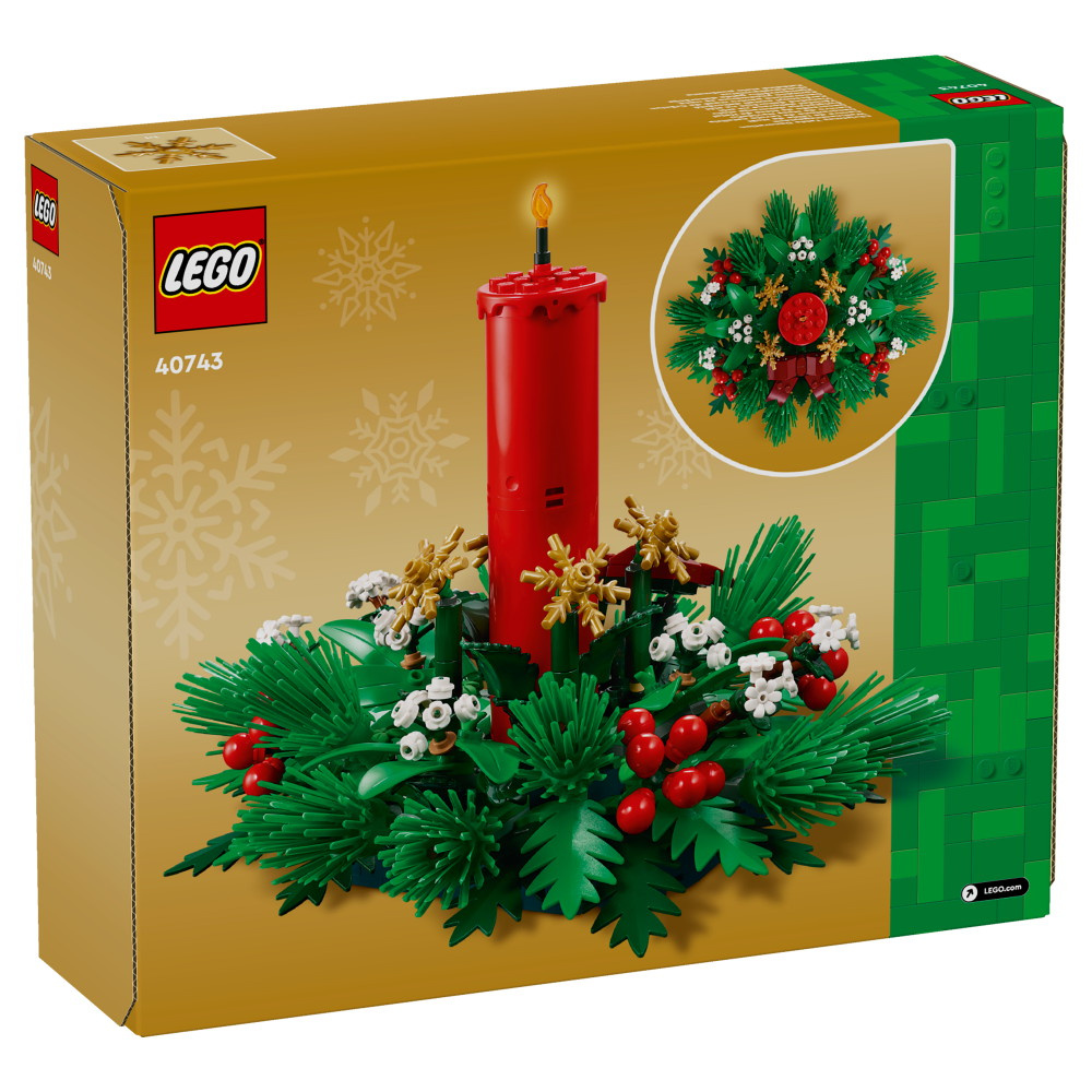 LEGO Icons - Jouluinen pöytäkoriste