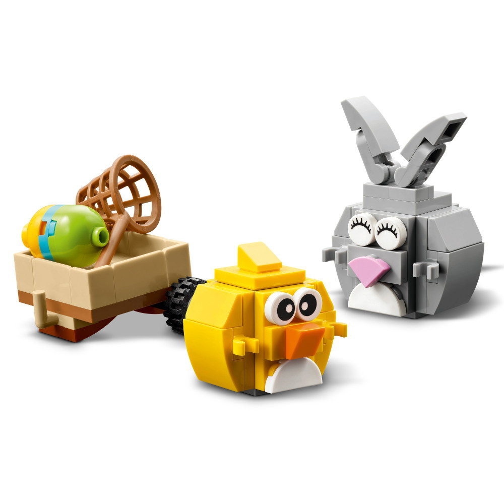 LEGO Icons - Pupu Ja Tipu Pääsiäismunia Metsästämässä
