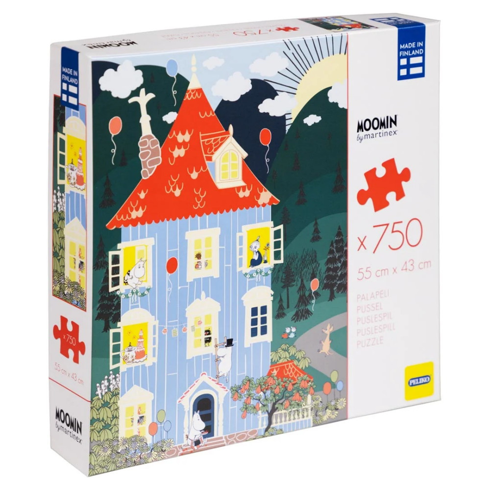 Peliko Puzzle - Moomin Muumitalo 750 Pieces