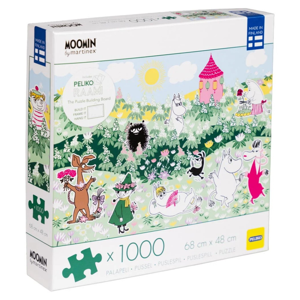 Peliko: Moomin Kukkatarha 1000 Palaa