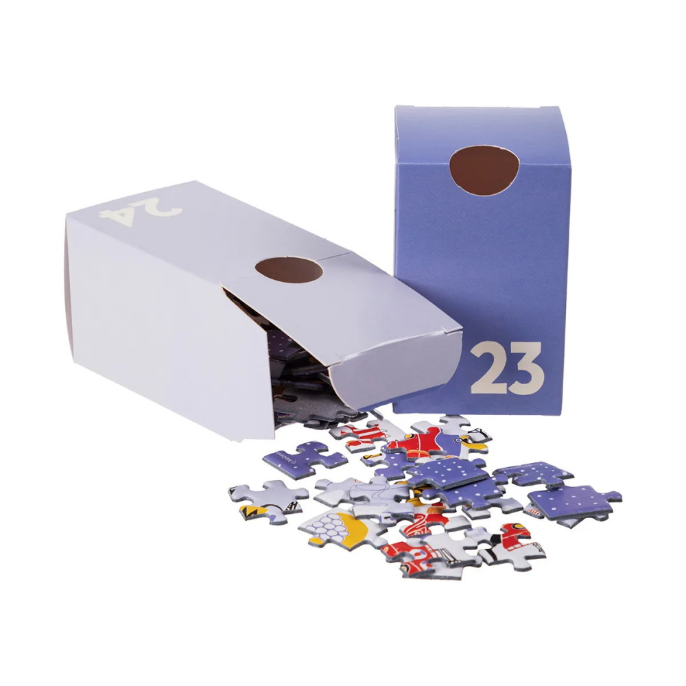 Muumi-aiheinen joulukalenteri