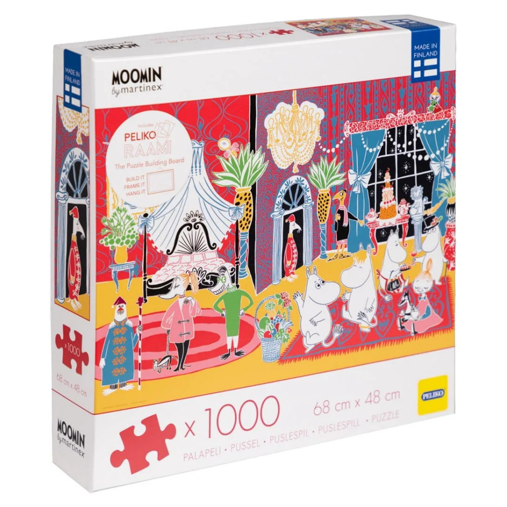 Peliko: Moomin Hotelli Riviera 1000 Palaa