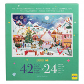 Peliko Palapelikalenteri 24 x 42 palaa Peliko Palapelikalenteri 24 x 42 palaa