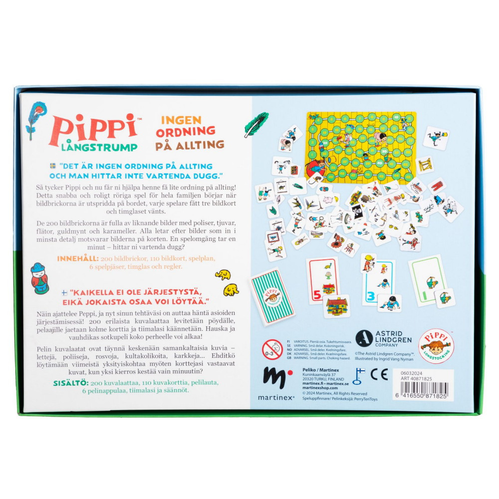 Pippi Långstrump - Ingen Ordning På Allting (FI)