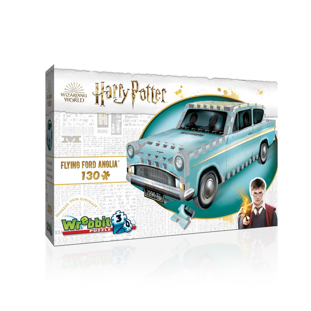 Wrebbit 3D - Harry Potter Flying Ford Anglia 130 palaa