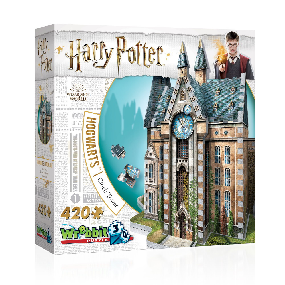 Wrebbit 3D - Harry Potter Hogwarts Clock Tower 420 palaa