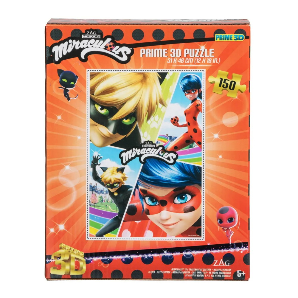 Palapeli - Miraculous 150 Palaa