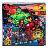 Puzzle - Avengers, 200 double-sided pieces