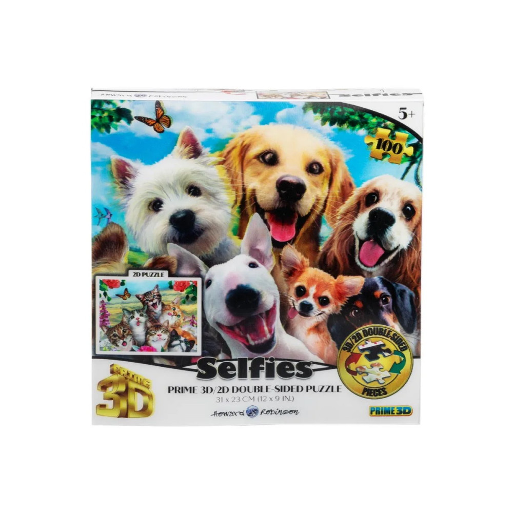 Palapeli - Cat/Dog Selfie 100 Palaa