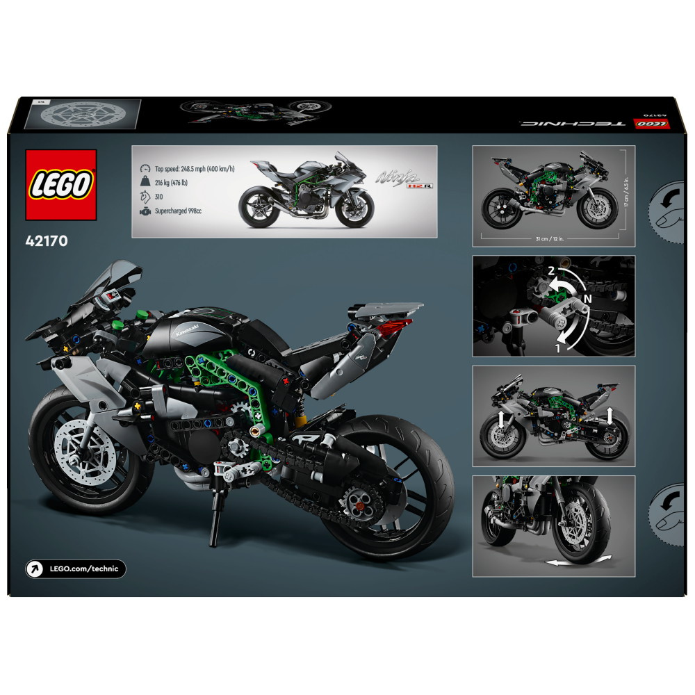 LEGO Technic - Kawasaki Ninja H2R ‑moottoripyörä