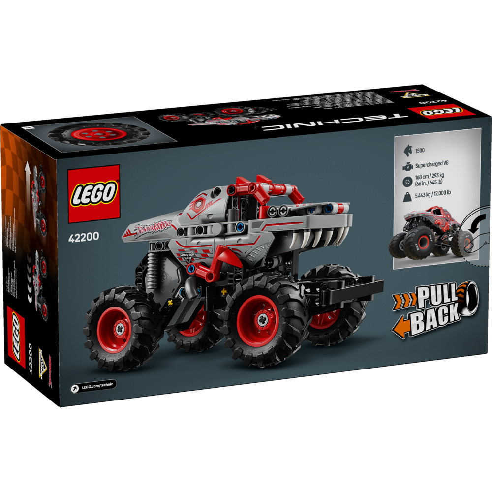 LEGO Technic - Monster Jam™ ThunderROARus™ ‑vetomoottoriauto