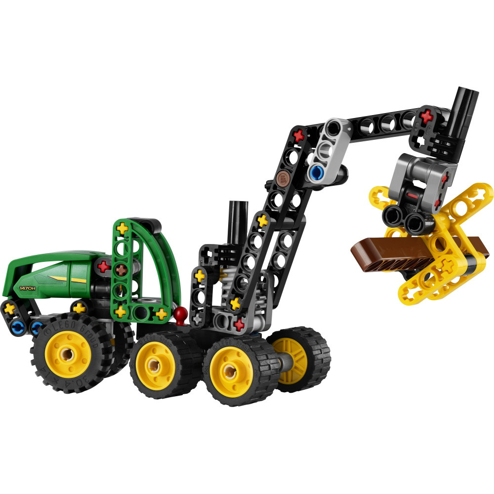 LEGO Technic - Pyörillä varustettu John Deere 1470H ‑harvesteri