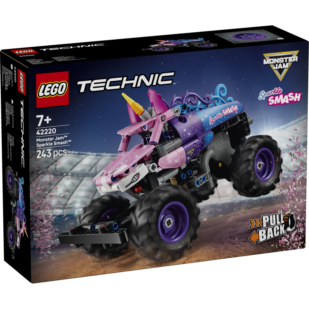 LEGO Technic - Monster Jam Sparkle Smash Vetomoottorilla