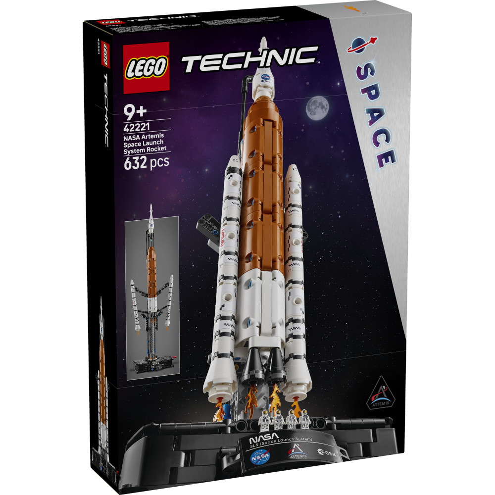 LEGO Technic - NASA Artemis ‑laukaisujärjestelmän avaruusraketti