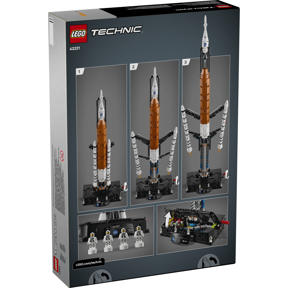 LEGO Technic - NASA Artemis ‑laukaisujärjestelmän avaruusraketti