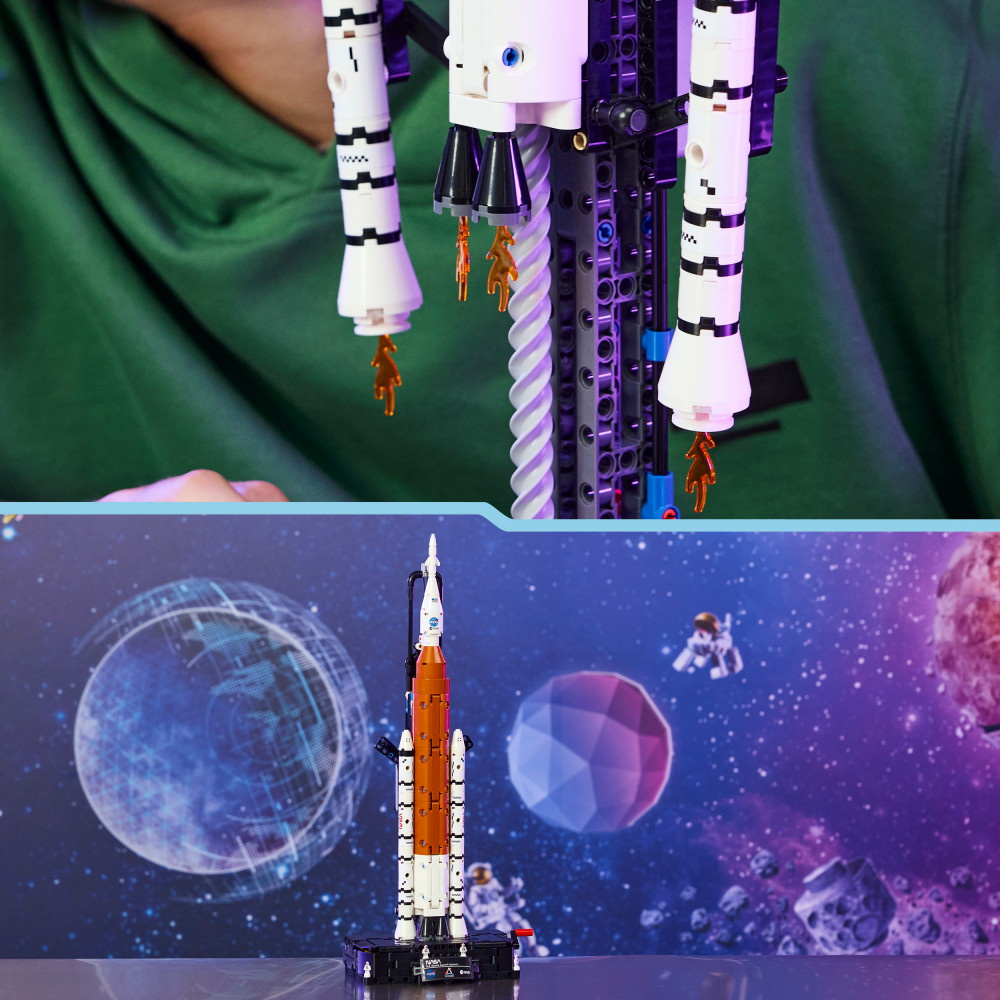 LEGO Technic - NASA Artemis ‑laukaisujärjestelmän avaruusraketti