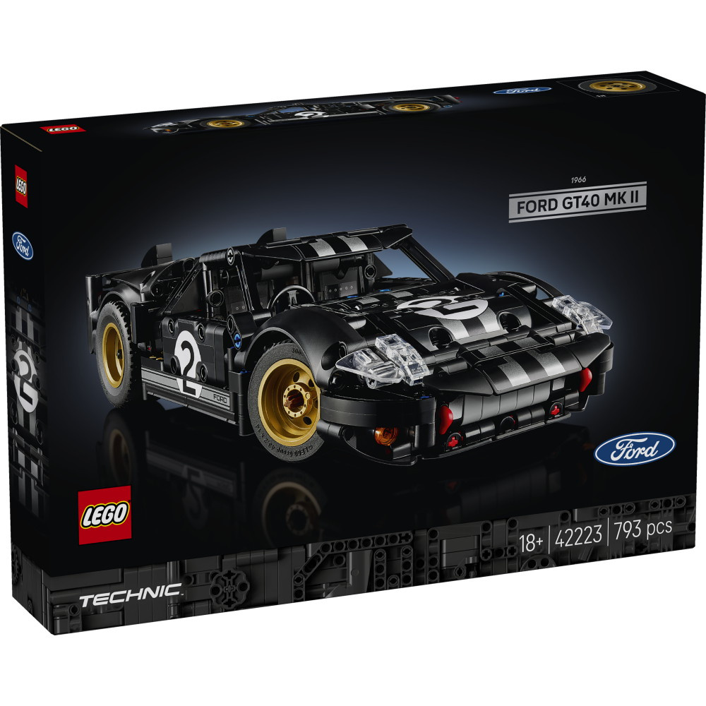 LEGO Technic - 1966 Ford GT40 MKII ‑kilpa-auto