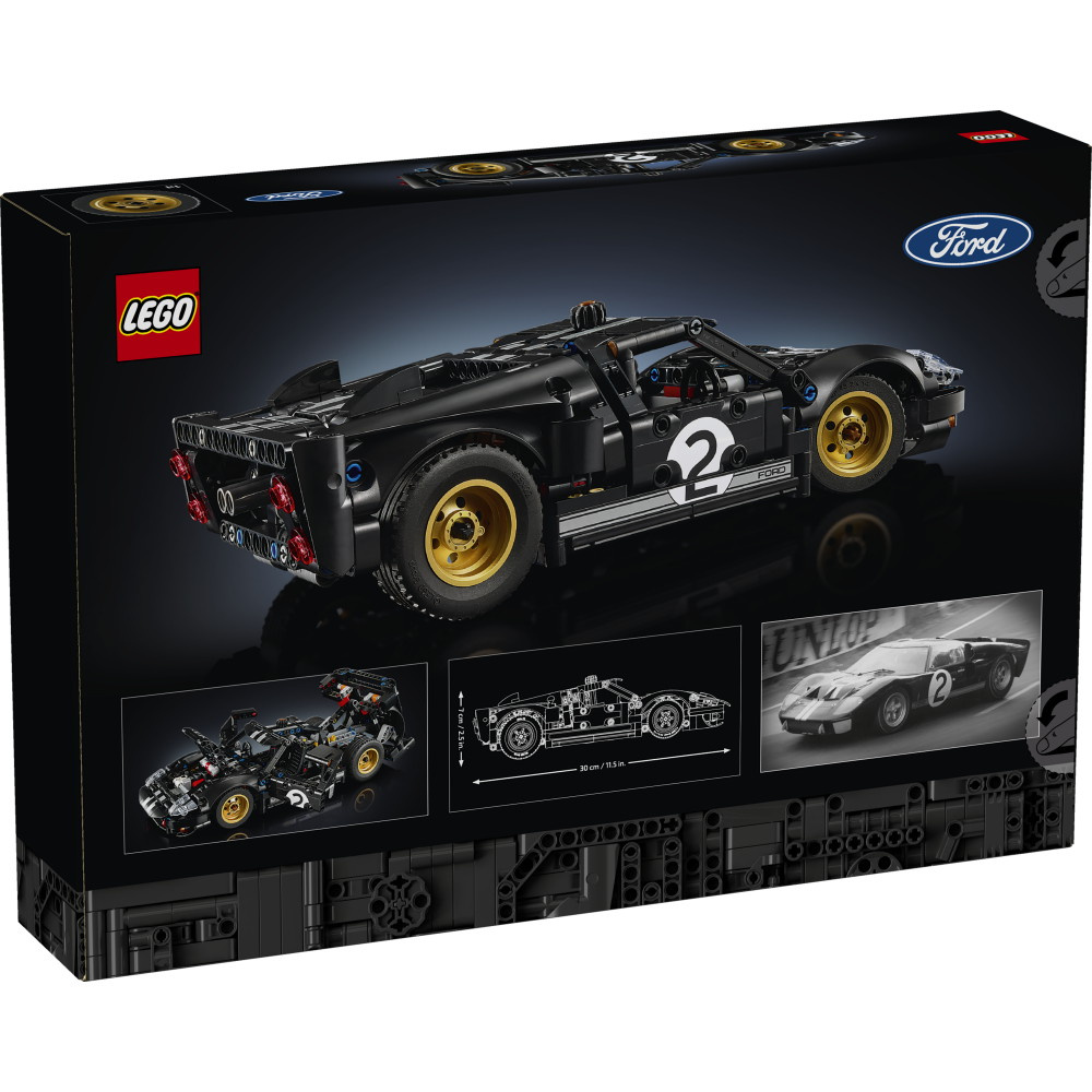 LEGO Technic - 1966 Ford GT40 MKII ‑kilpa-auto